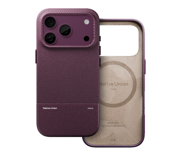 Native Union (RE)Classic Case do iPhone 18 Pro / 17 Pro MagSafe (burgundy - 1586752 - zdjęcie